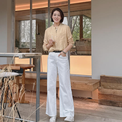 （进口面料）火桐hooton 舒柔特系列 窄版直筒裤 商品图6