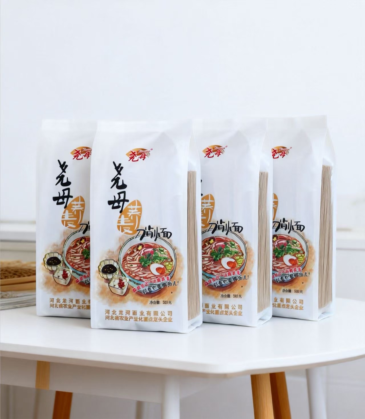 尧母荞麦刀削面500g*4袋