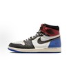【纯原版本】Nike Jordan  × Union x Fragment Design Air Jordan 1 High OG 高帮篮球鞋 红蓝配色质感超赞 还带了做旧效果 预感今年联名鞋王就是它 商品缩略图0