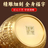「黄铜百福缸！匠心工艺」黄铜米缸百福铜缸招聚宝盆摆件财存钱罐家居客厅店铺装饰精雕摆件居家饰品 商品缩略图3