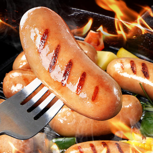 【发出后不支持拦截退货】大希地 爆有料无淀粉级醇肉肠 400g*2/400g*4 商品图1