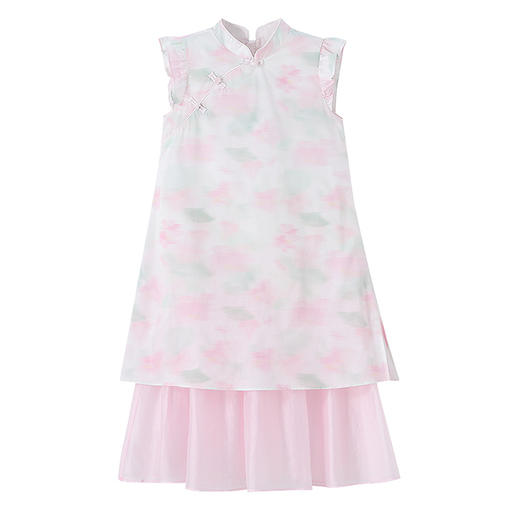 【实体店同款】女童无袖连衣裙夏季新款安奈儿童装AG623166 商品图5