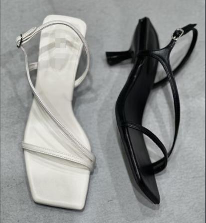 【门店同款】夏季简约一字带细跟凉鞋 150723183 商品图0