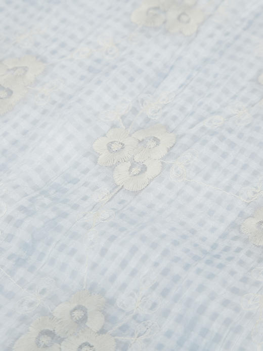 蕾丝格纹三角巾丝巾-纪念日百货门店同款169698598 商品图8