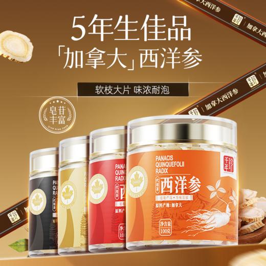 100g/罐 加拿大西洋参 多种规格可选 商品图0