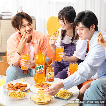 百事可乐美年达 Mirinda 橙味汽水碳酸饮料500ml*24瓶 整箱装 包装随机 商品图5