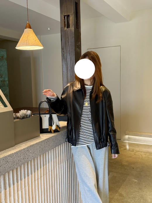 2603215   loew*原皮 进口羊羔皮 夹克外套（7天发货） 商品图8