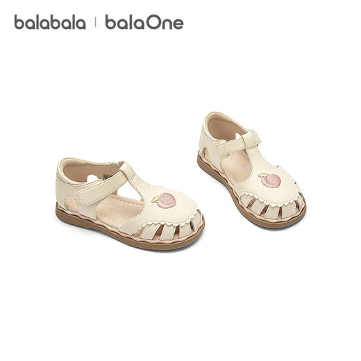 【balaOne】巴拉巴拉童鞋儿童凉鞋女童2026夏新款精致绣花休闲鞋 商品图4