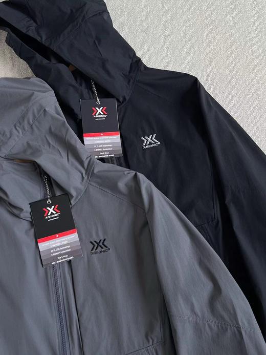 X-BIONIC 旷野隐者户外防风拒水中量连帽夹克 商品图6