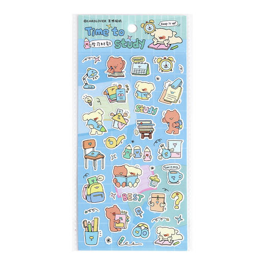 信的恋人墩墩街日常系列合成纸贴纸 商品图4