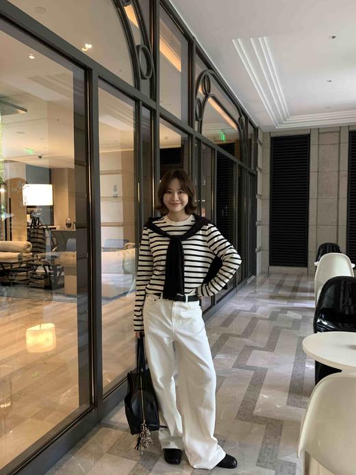 C*s同款条纹撞色长袖 商品图11