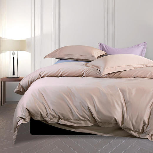 【代发】蓝铂单件床品床上用品100支全棉杏仁色床单/床笠枕套（此链接不可床单改床笠） 商品图3