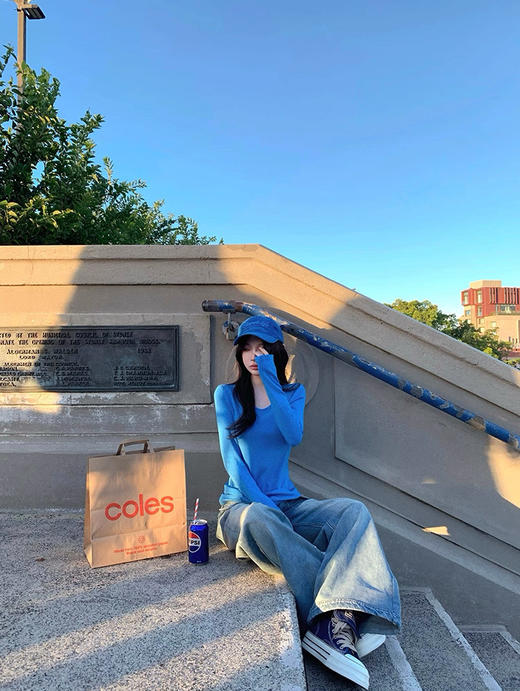 点此购买 拉夫劳伦春秋季女士小马刺绣logo长袖T恤 md 342109 商品图4