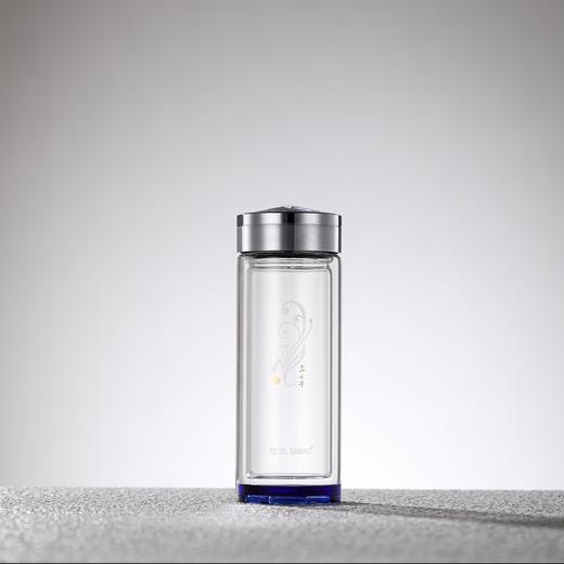 思宝旗舰店蓝水星新品双层玻璃杯便携车载内置茶隔礼盒装男女通用 商品图3