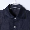 SDSA男装2026新款高贵轻奢极简风纯色亚麻长袖衬衫百搭时尚衬衣 商品缩略图1