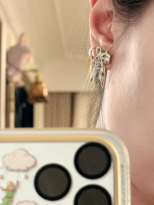 香奈儿 双层蝴蝶结双c耳环（XTY） 商品图1