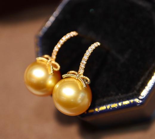 11.1mm金珠耳坠 商品图4