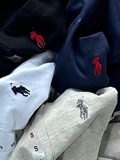 【hm1】情侣经典系列休闲小刺绣圆领短袖T恤！！ 商品图3