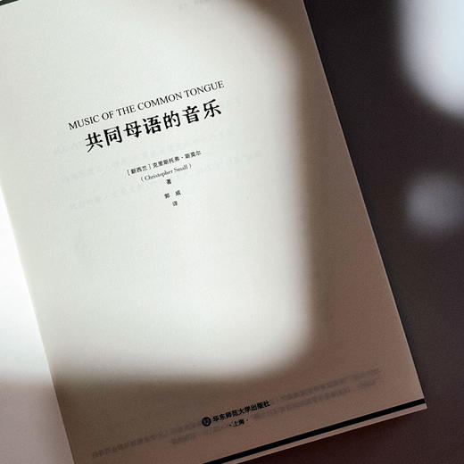 共同母语的音乐 克里斯托弗·斯莫尔 非裔美国音乐 20世纪西方音乐 商品图5