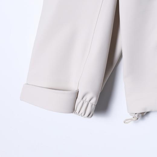 SDSA男装2026新款高贵轻奢极简风纯色拉链立领软壳夹克外套百搭 商品图3