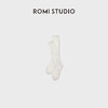 ROMI STUDIO“云朵袜”桑蚕丝混纺针织微弹卷边小腿袜 RWDSP02221 商品缩略图1