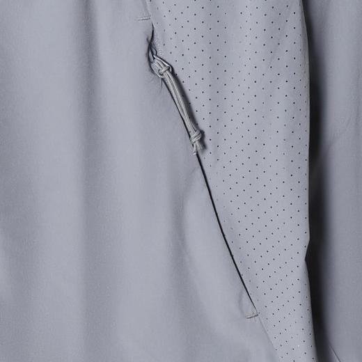 SDSA男装2026新款高贵轻奢简约纯色拉链立领连帽夹克弹力风壳衣 商品图2