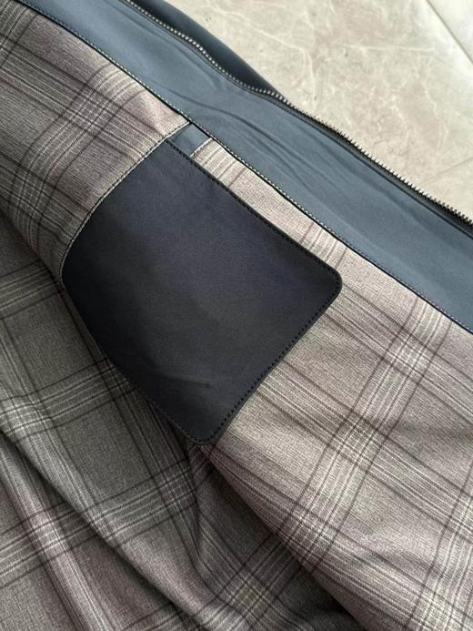 F031208新款男士商务行政休闲利落剪裁立领拉链夹克外套 商品图14