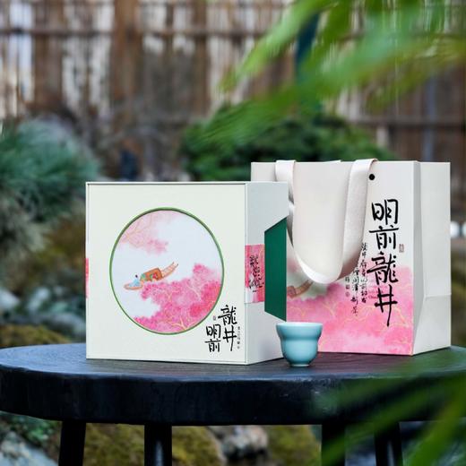 36元一套 / 一箱16套 桃花依旧220【龙井 双罐 米色】 商品图1