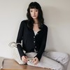 KEMU壳木天丝羊毛醋酸款开衫，天丝醋酸羊毛，混纺细软爽滑【G】 商品缩略图2