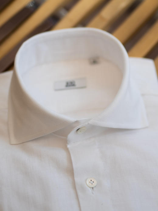 100Hands 白色斜纹棉衬衫 商品图2