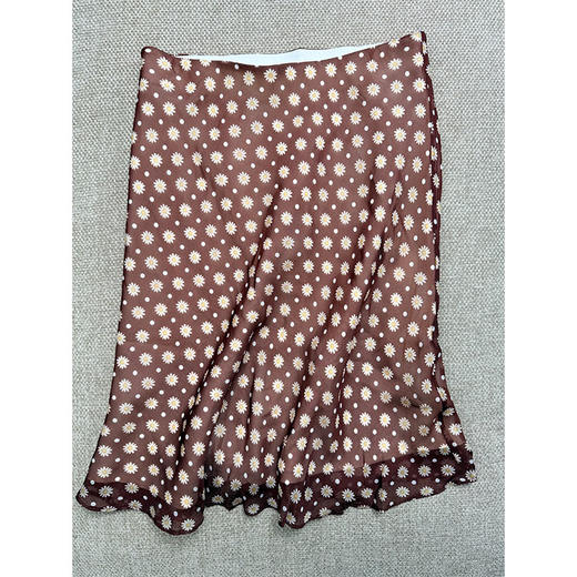 【贝拉推荐】小雏菊 法式小碎花 松紧腰 小雏菊碎花波点雪纺质地半裙 醋酸里布增加挺阔感 百搭所有春夏上衣 商品图6