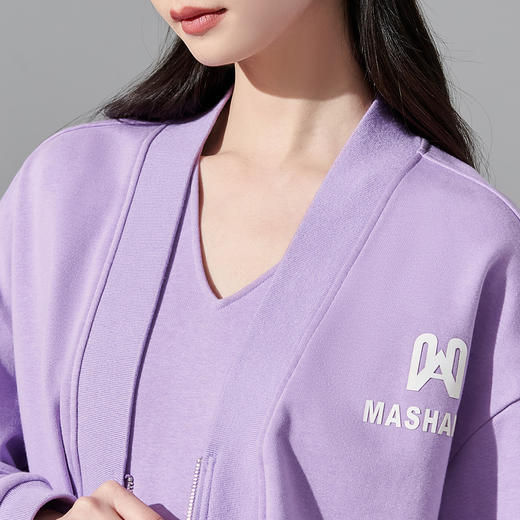 剩S/M 芳外新款淑女风针织短外套舒适外搭上衣女8T24AW0033 商品图4