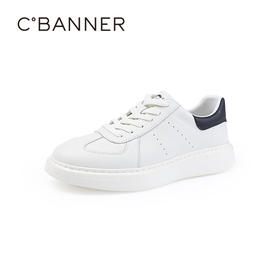 千百度2026春季男鞋触感柔软时刻有型休闲板鞋A26108102