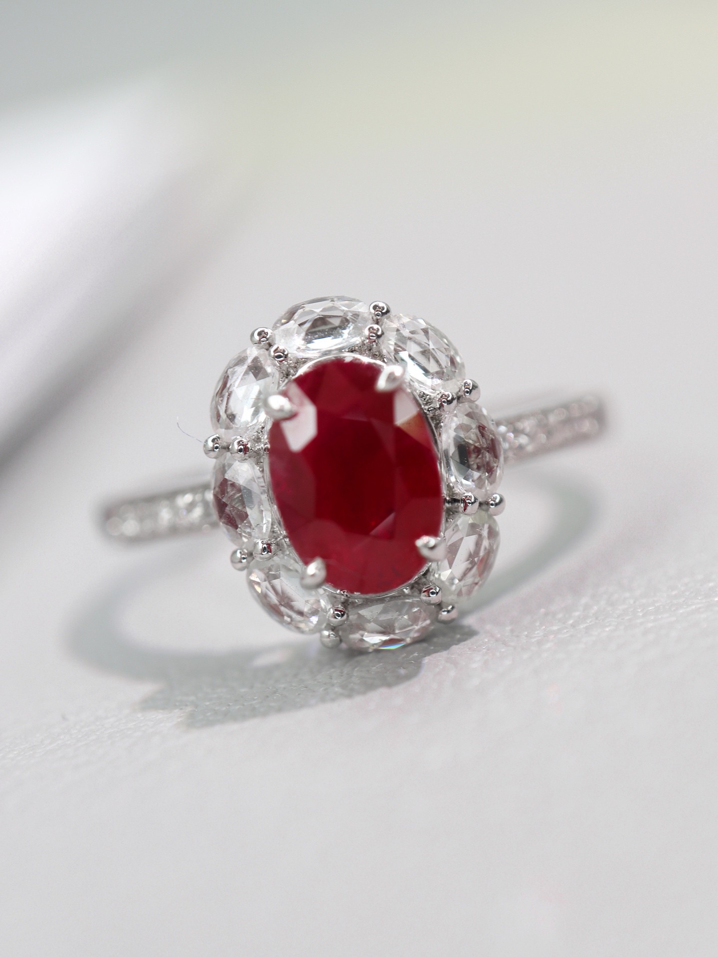 1.16ct红宝石戒指