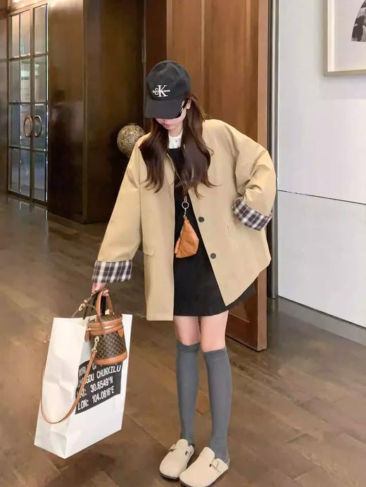 <曾小咸推荐>现货秒杀 ！微信超特价！美拉德风风衣外套 日常289.99 立减140 秒杀149.99！！ 商品图14