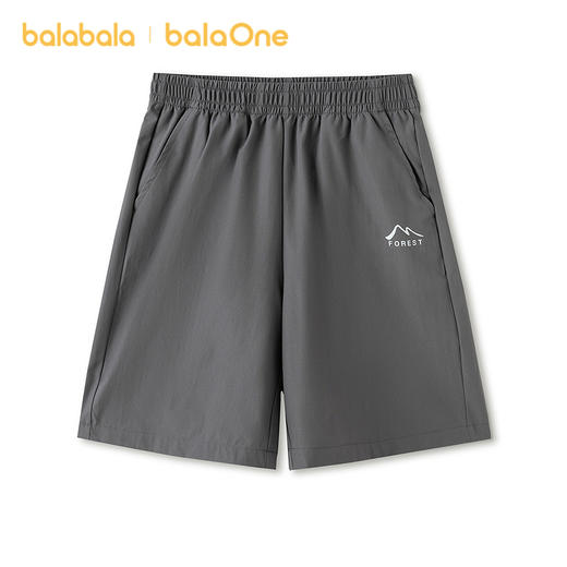 【balaOne】巴拉巴拉童装儿童中裤男童短裤2026夏装速干裤子运动 商品图1