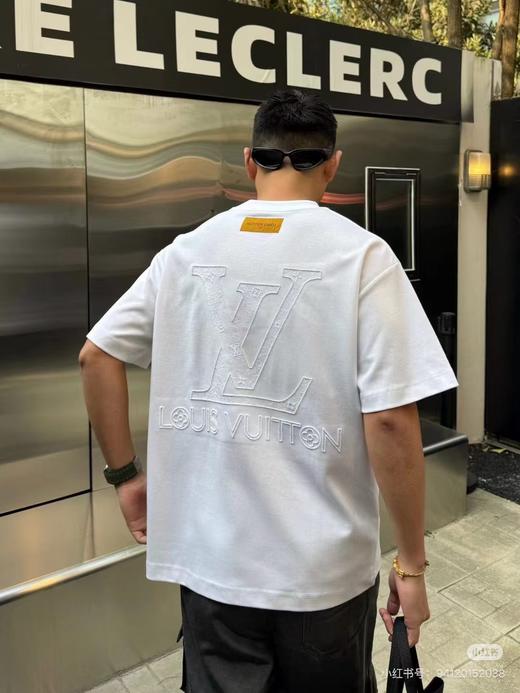 F031243新款简单时尚活力字母logo印花慵懒随性圆领短袖T恤 商品图10