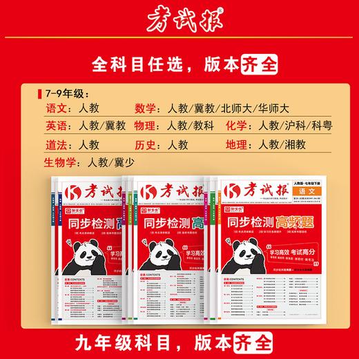2026春 九年级下册《考试报-同步检测高频题》 商品图3