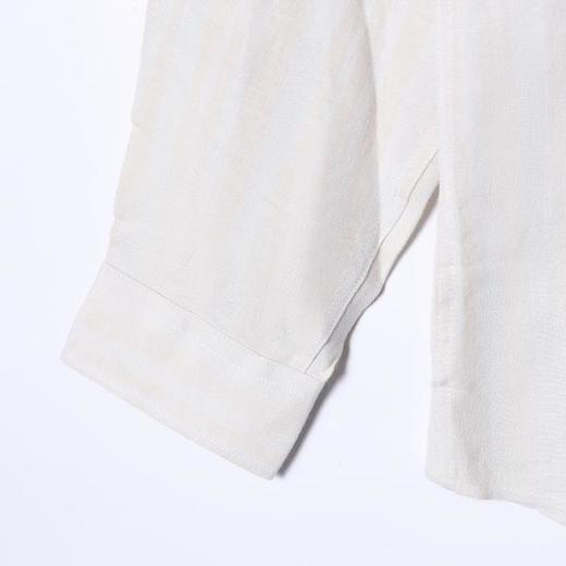 SDSA男装2026新款高贵轻奢极简风百搭时尚长袖衬衫百搭宽松衬衣 商品图3