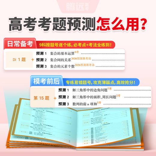 2026腾远高考考题预测精准押题逐题号猜押高考复习必刷题 商品图3
