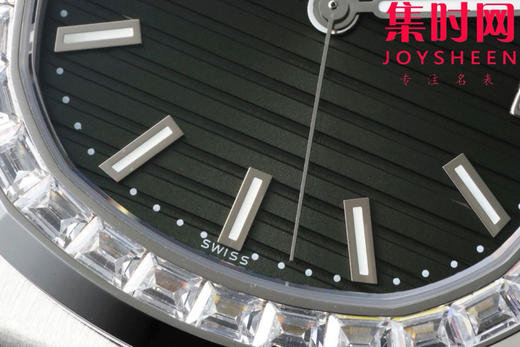 【T钻圈款】百达翡丽DDF鹦鹉螺5711系列 男士腕表 薄荷绿 丹东330一体机 商品图4