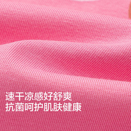 巴拉巴拉童装女童短袖t恤儿童2026新款夏装大童凉茶速干抗菌上衣 商品图3