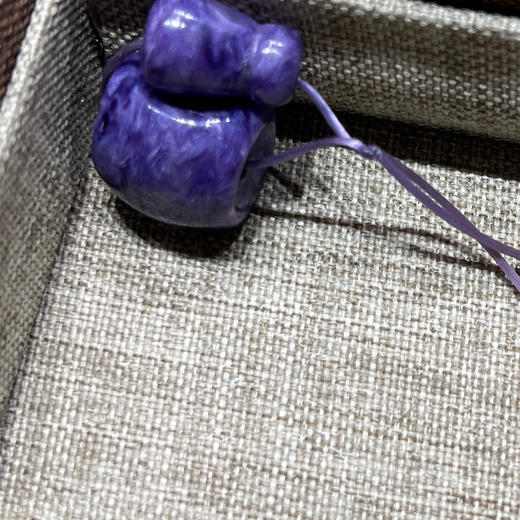 60元/克紫龙晶佛头 商品图1