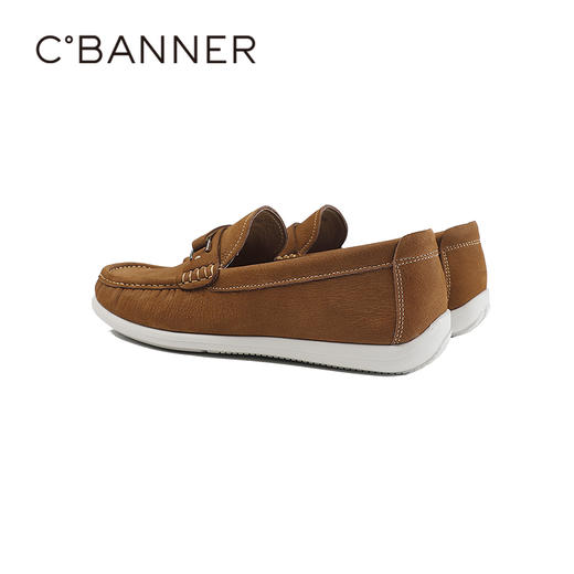 千百度2026春季男鞋质感柔韧度好穿着不磨脚乐福鞋A26160665 商品图5