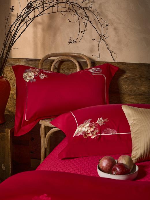 2026新款 婚庆纯棉刺绣四件套-花样年华 商品图6