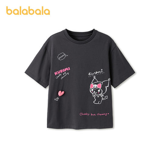 【库洛米IP商场同款】巴拉巴拉童装女童短袖t恤儿童2026新款夏装 商品图2