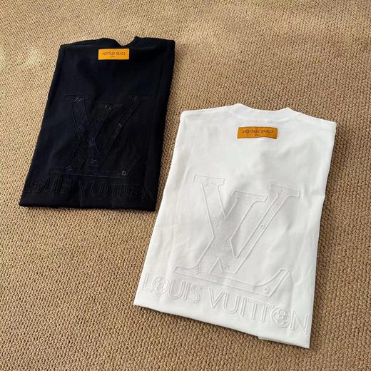 F031243新款简单时尚活力字母logo印花慵懒随性圆领短袖T恤 商品图1