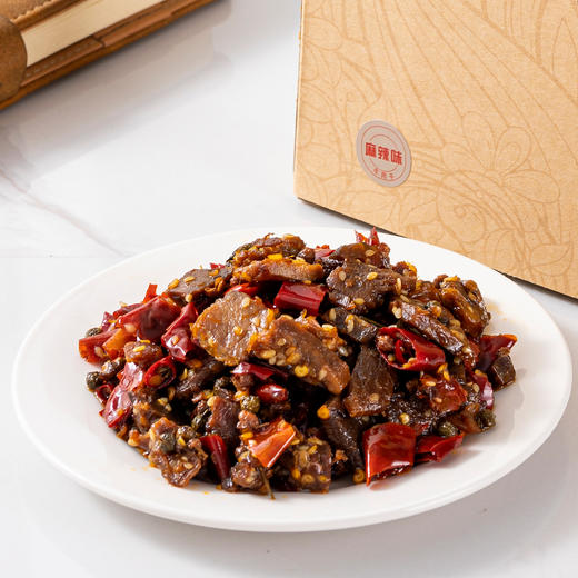 和菜头 手工鲜牛肉干 180g/袋 （香辣味、麻辣味、五香味可选） 商品图4
