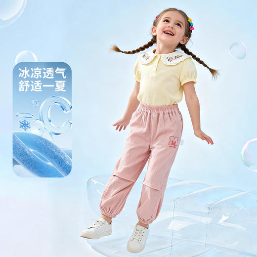 迪士尼米奇夏季女童束脚长裤ZD2FK011 商品图4