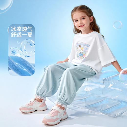 迪士尼女童夏季长裤防蚊裤ZD2FK017 商品图1